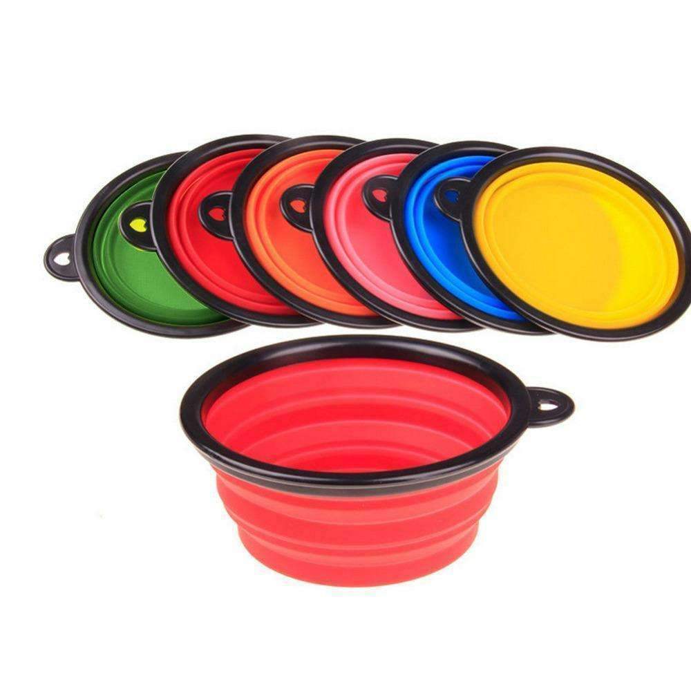 Collapsible Silicone Dog Bowl - Cart Weez