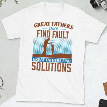 Great Father Find Solutions T-Shirt - Cart Weez